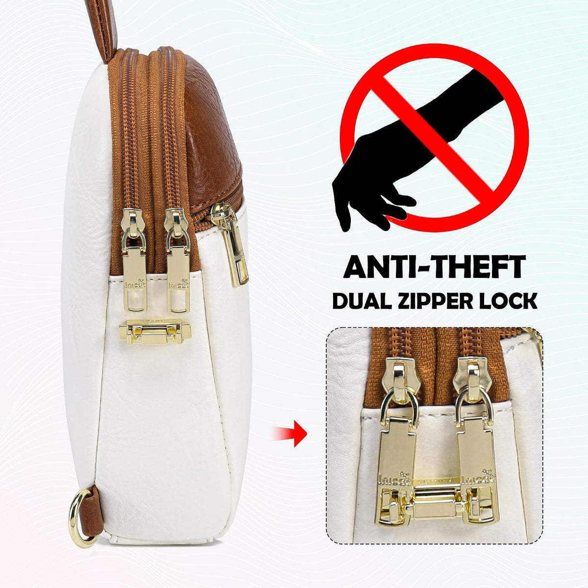 Anti Theft Crossbody Bags for Women Travel Small Sling Bag Fanny Packs Cross Body Purses Everyday