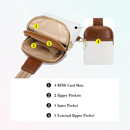 Anti Theft Crossbody Bags for Women Travel Small Sling Bag Fanny Packs Cross Body Purses Everyday