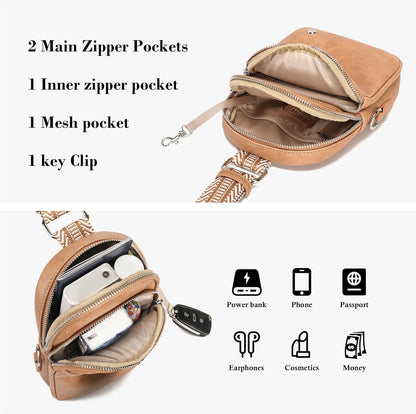 Anti Theft Crossbody Bags for Women Travel Small Sling Bag Fanny Packs Cross Body Purses Everyday