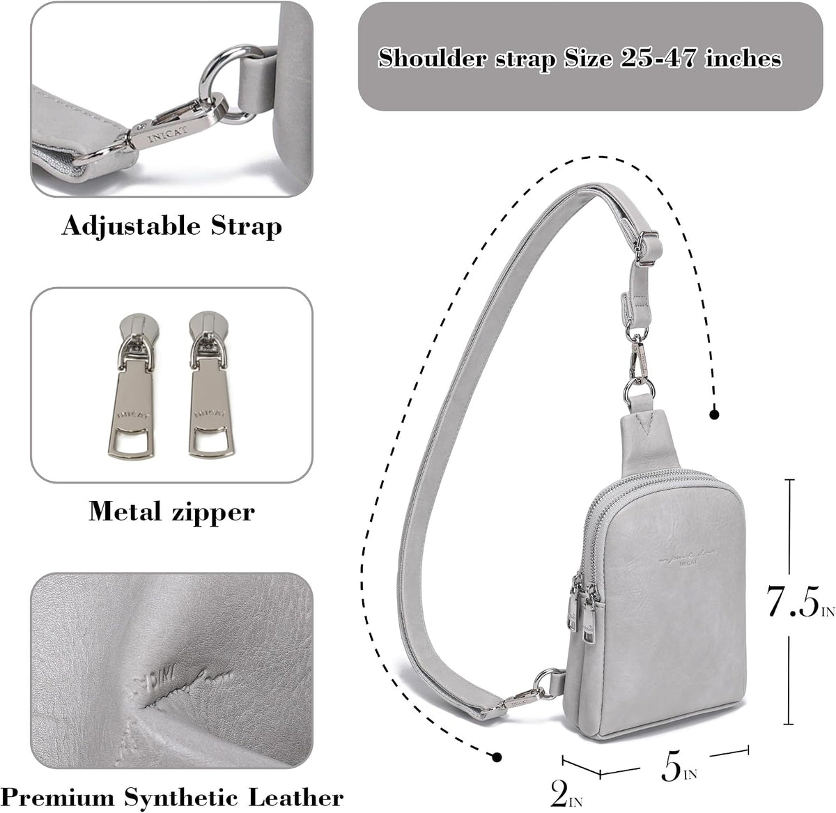 Anti Theft Crossbody Bags for Women Travel Small Sling Bag Fanny Packs Cross Body Purses Everyday