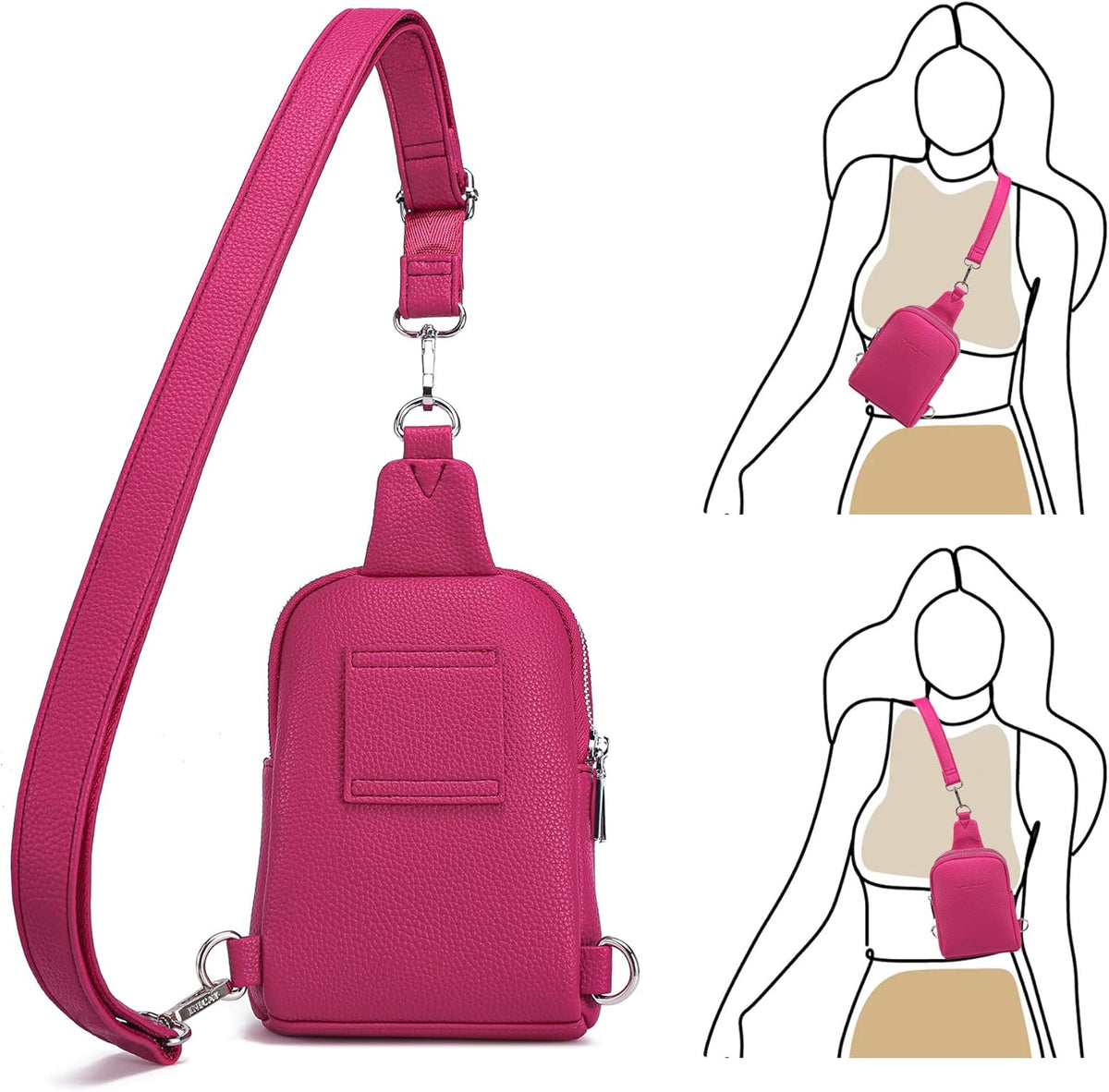 Anti Theft Crossbody Bags for Women Travel Small Sling Bag Fanny Packs Cross Body Purses Everyday