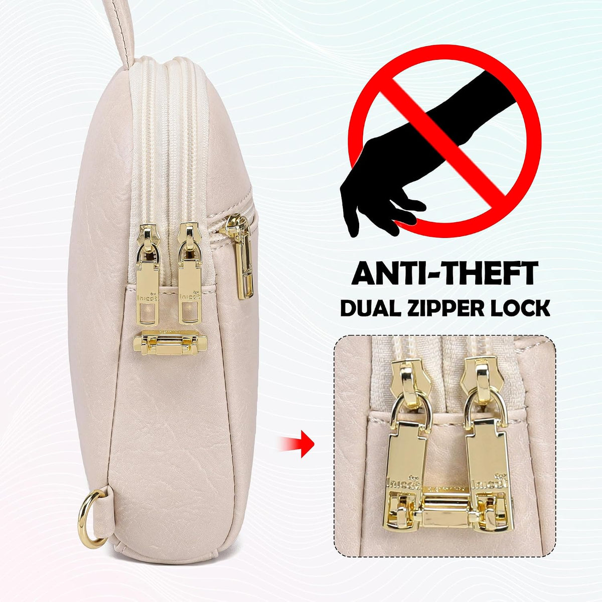 Anti Theft Crossbody Bags for Women Travel Small Sling Bag Fanny Packs Cross Body Purses Everyday