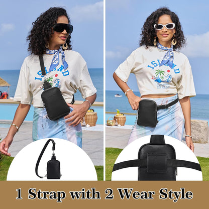 Anti Theft Crossbody Bags for Women Travel Small Sling Bag Fanny Packs Cross Body Purses Everyday