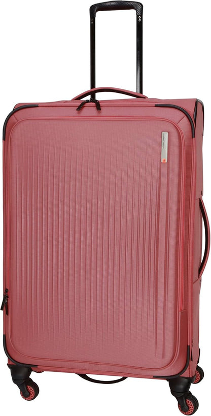 Odyssey 21.5" Expandable 8-Wheel Spinner Carry On Luggage Suitcase, Bluefin