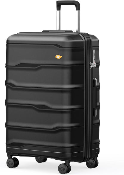 Carry On Luggage 22x14x9 Airline Approved, Hard Shell Suitcase with Spinner Wheels, Lightweight Luggages with TSA Lock, Carry-On Suitcases 20 Inch, Red