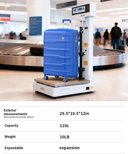 Carry On Luggage 22x14x9 Airline Approved, Hard Shell Suitcase with Spinner Wheels, Lightweight Luggages with TSA Lock, Carry-On Suitcases 20 Inch, Red