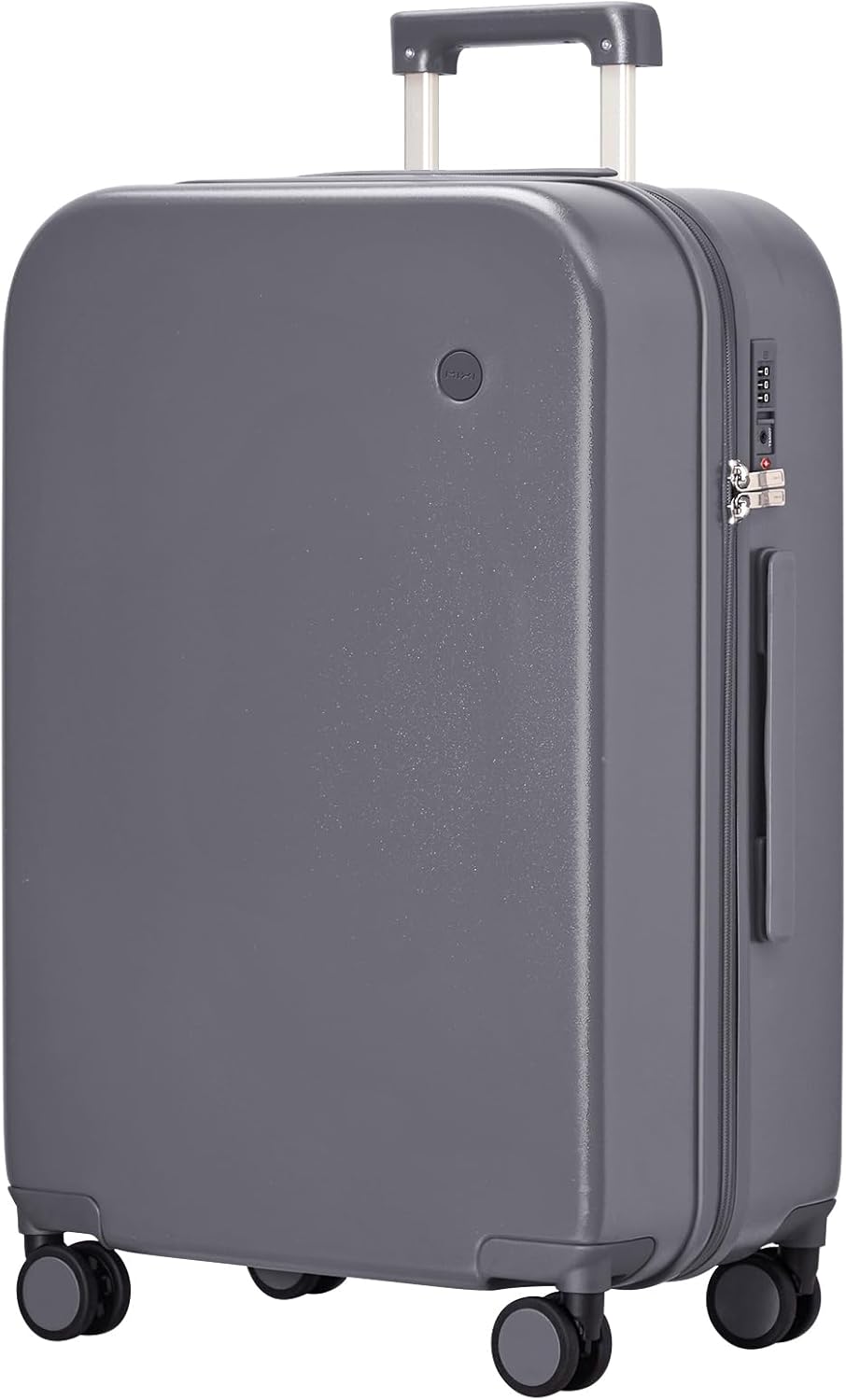 14 Inch Underseat Luggage Carry on Suitcase Free Boarding Personal Item Suitcases with Spinner Wheels Hardshell Lightweight PC for Short Travel, Lark Yellow