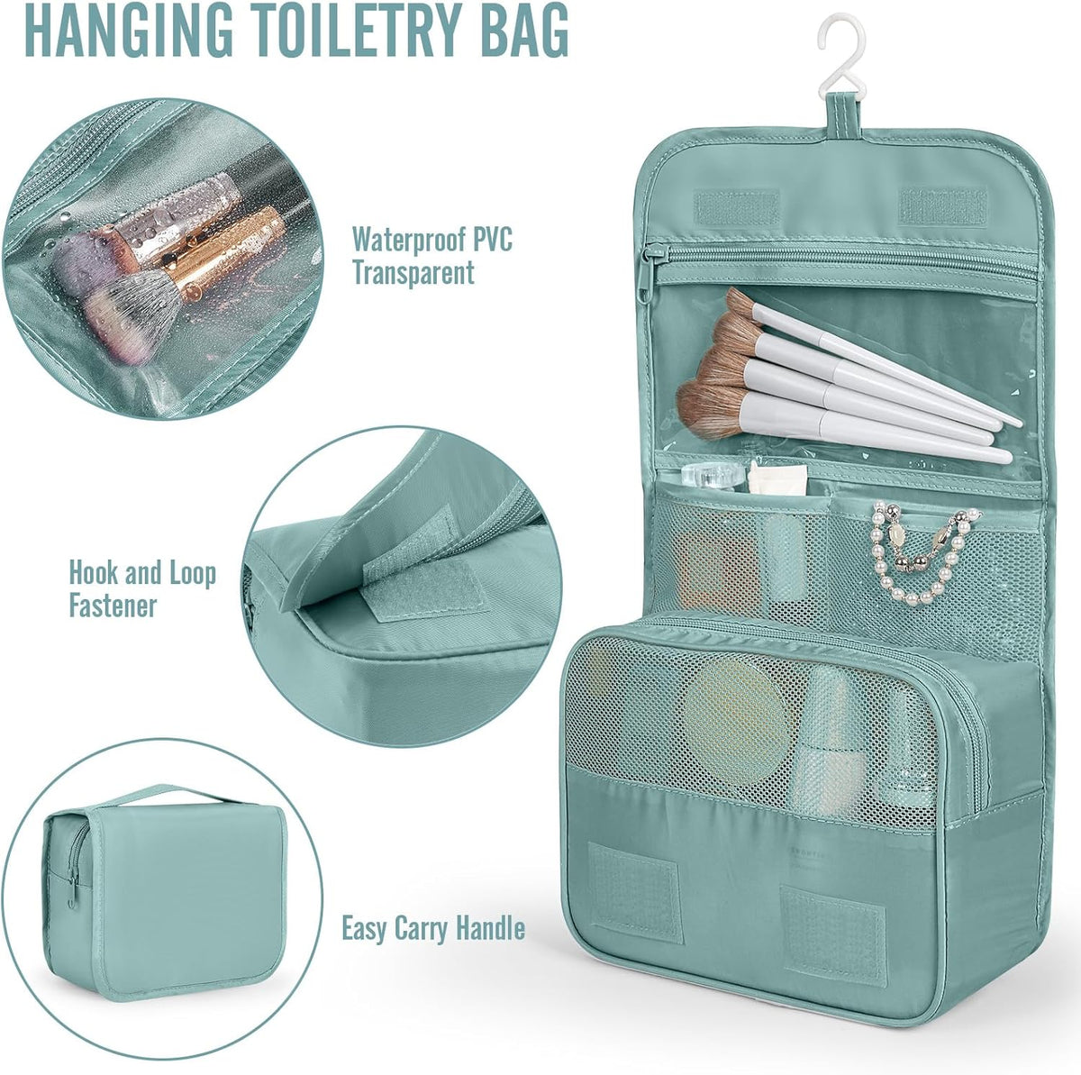 10 Set Packing Cubes for Travel Essentials,Anti-Wrinkle Buckled Suitcase Organizer for Shoe & Toiletry Bag,Carry On Luggage Bag with 99+ Count Mesh Holes for Airplane & College Dorm Accessories