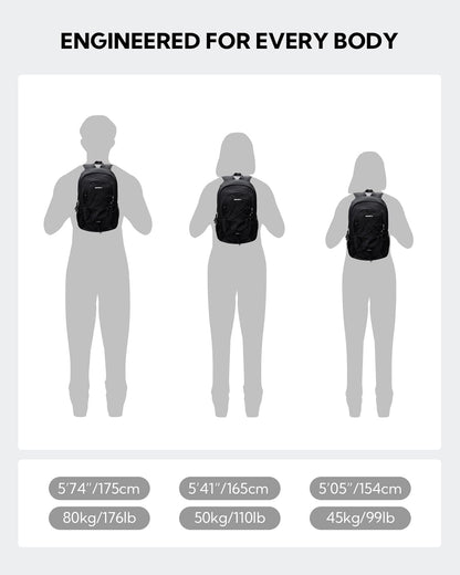 Small Hiking Backpack: 12L Outdoor Daypack For Women Men Teenager | Mini, Lightweight, Breathable padded shoulder straps, Water-resistant, Nylon, Multi-pockets, Suit for hiking travel camping