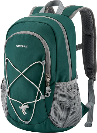 Small Hiking Backpack: 12L Outdoor Daypack For Women Men Teenager | Mini, Lightweight, Breathable padded shoulder straps, Water-resistant, Nylon, Multi-pockets, Suit for hiking travel camping