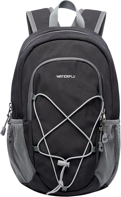 Small Hiking Backpack: 12L Outdoor Daypack For Women Men Teenager | Mini, Lightweight, Breathable padded shoulder straps, Water-resistant, Nylon, Multi-pockets, Suit for hiking travel camping