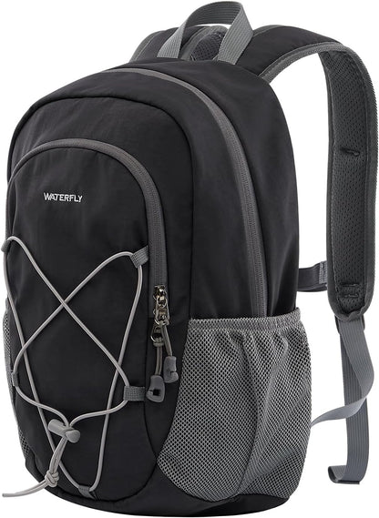 Small Hiking Backpack: 12L Outdoor Daypack For Women Men Teenager | Mini, Lightweight, Breathable padded shoulder straps, Water-resistant, Nylon, Multi-pockets, Suit for hiking travel camping