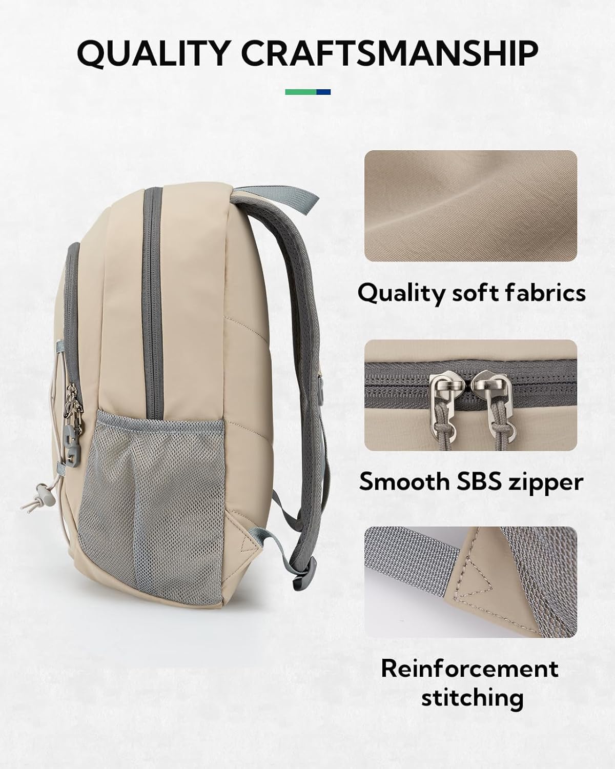 Small Hiking Backpack: 12L Outdoor Daypack For Women Men Teenager | Mini, Lightweight, Breathable padded shoulder straps, Water-resistant, Nylon, Multi-pockets, Suit for hiking travel camping