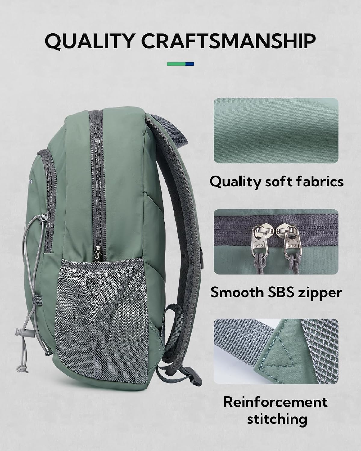 Small Hiking Backpack: 12L Outdoor Daypack For Women Men Teenager | Mini, Lightweight, Breathable padded shoulder straps, Water-resistant, Nylon, Multi-pockets, Suit for hiking travel camping