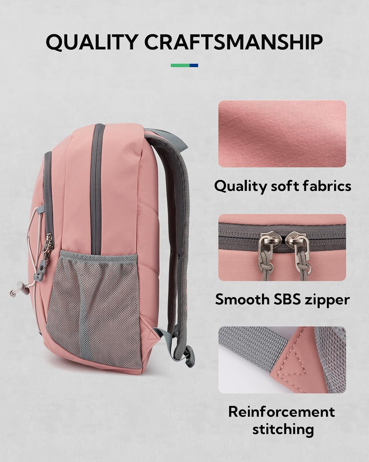 Small Hiking Backpack: 12L Outdoor Daypack For Women Men Teenager | Mini, Lightweight, Breathable padded shoulder straps, Water-resistant, Nylon, Multi-pockets, Suit for hiking travel camping