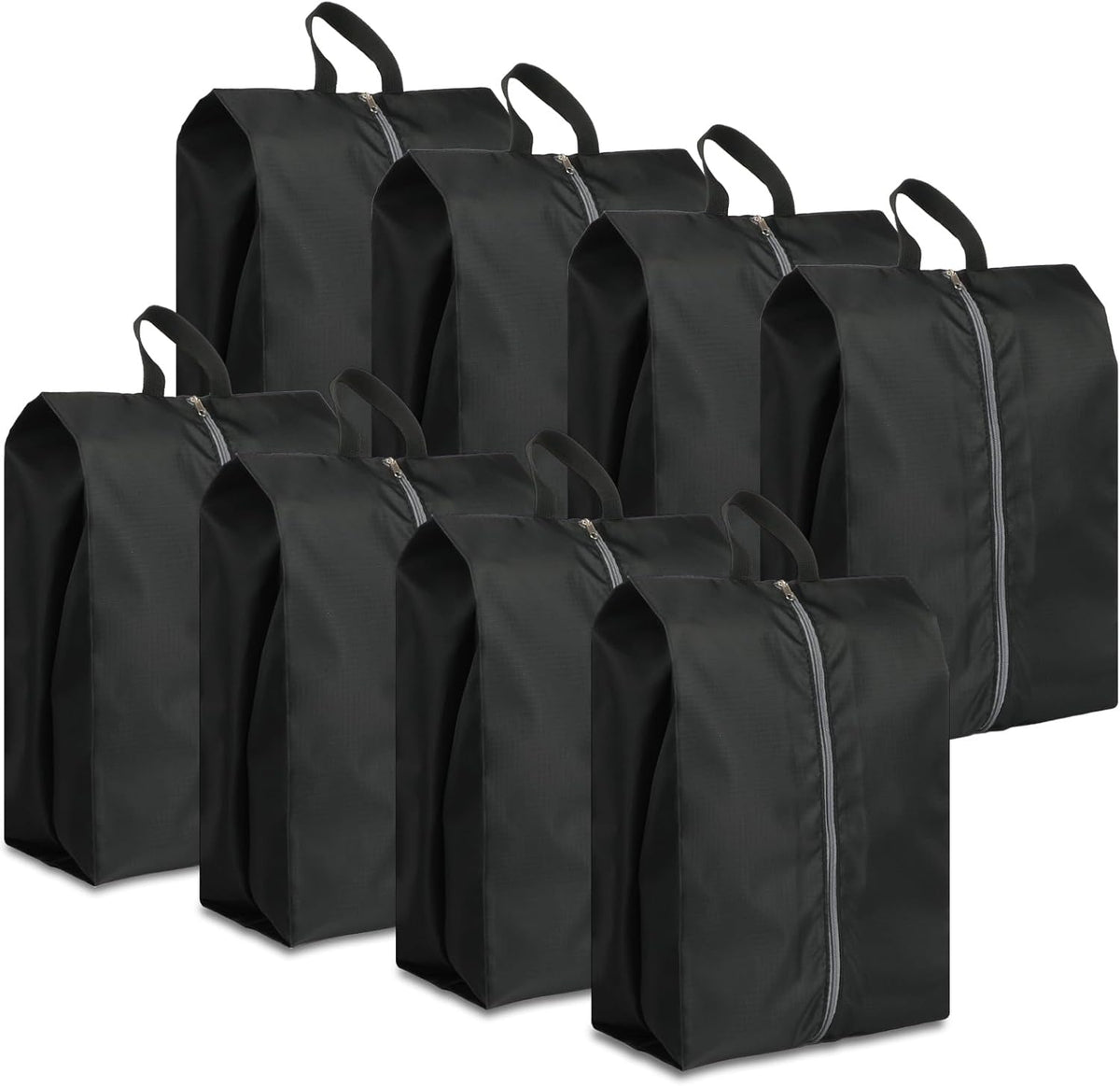 Shoe Bags for Travel, Set of 4 Pack Shoe Travel Bags for Packing, Large Waterproof Portable Travel Shoe Bag with Zipper Travel Essentials Women for and Men
