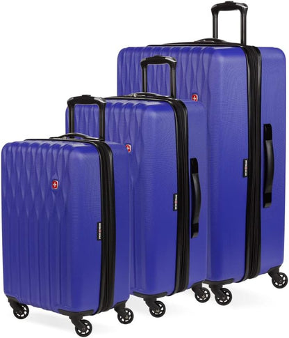8018 Hardside Expandable Luggage with Spinner Wheels, White, Carry-On 20-Inch