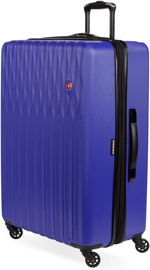 8018 Hardside Expandable Luggage with Spinner Wheels, White, Carry-On 20-Inch