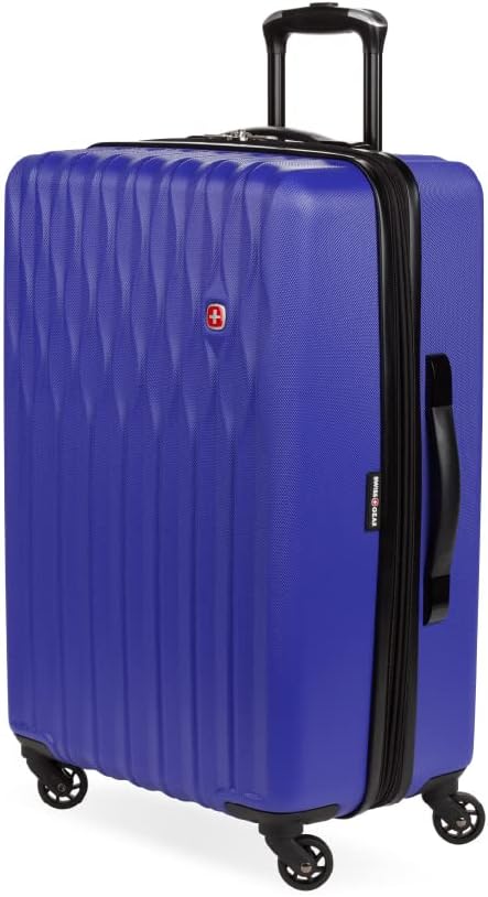 8018 Hardside Expandable Luggage with Spinner Wheels, White, Carry-On 20-Inch