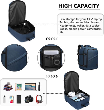 Carry on Backpack, Airline Approved Under Seat Travel Backpack