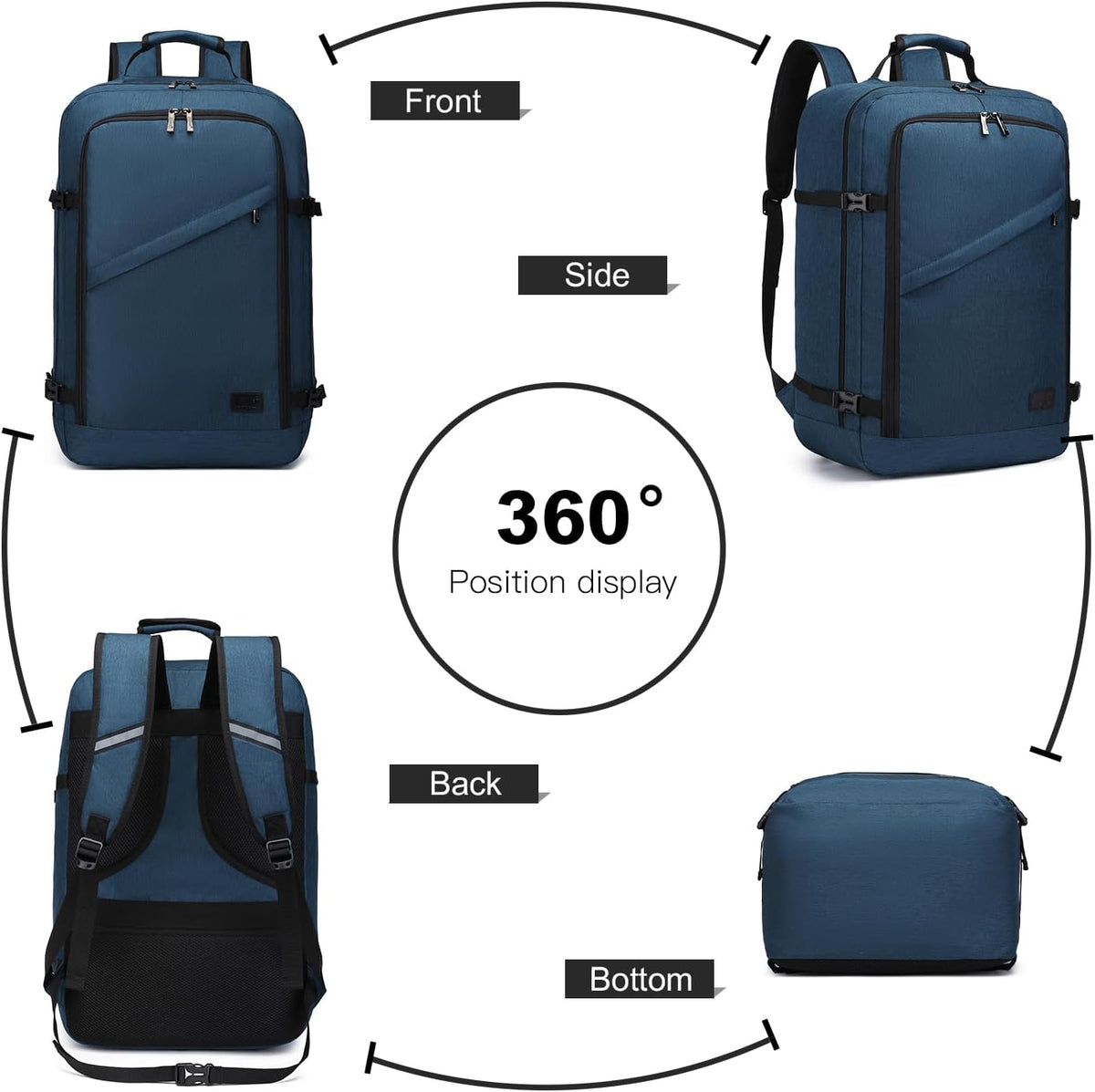 Carry on Backpack, Airline Approved Under Seat Travel Backpack