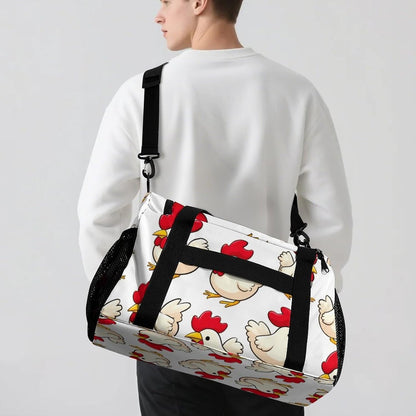 Gym and Travel Weekender Bag Duffel Sports Overnight Simple Carry Options for Men Women