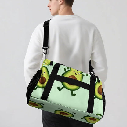 Gym and Travel Weekender Bag Duffel Sports Overnight Simple Carry Options for Men Women