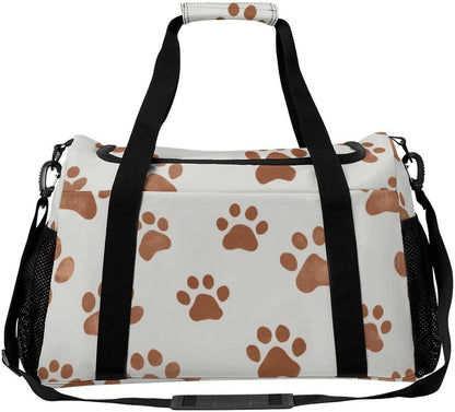 Gym and Travel Weekender Bag Duffel Sports Overnight Simple Carry Options for Men Women