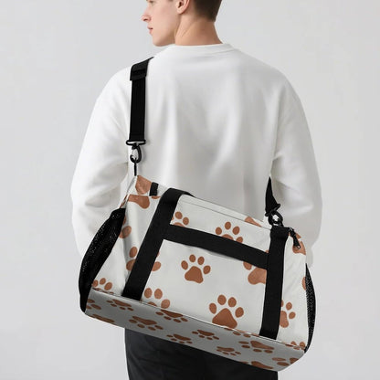 Gym and Travel Weekender Bag Duffel Sports Overnight Simple Carry Options for Men Women