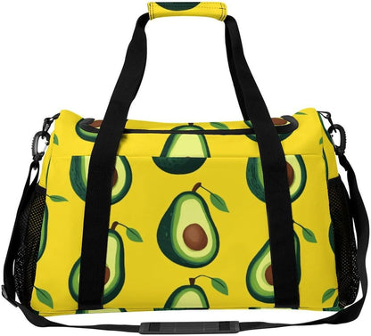 Gym and Travel Weekender Bag Duffel Sports Overnight Simple Carry Options for Men Women
