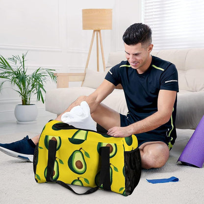 Gym and Travel Weekender Bag Duffel Sports Overnight Simple Carry Options for Men Women