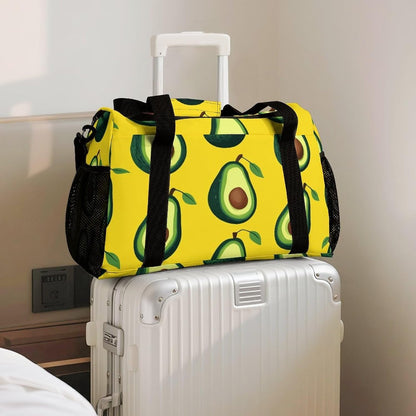 Gym and Travel Weekender Bag Duffel Sports Overnight Simple Carry Options for Men Women