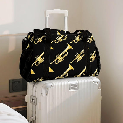 Gym and Travel Weekender Bag Duffel Sports Overnight Simple Carry Options for Men Women