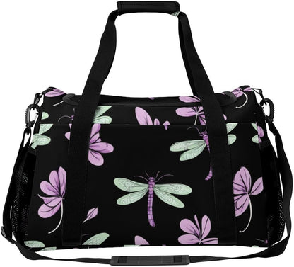 Gym and Travel Weekender Bag Duffel Sports Overnight Simple Carry Options for Men Women