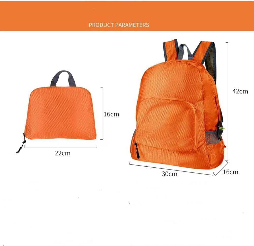 Lightweight foldaLmagic Lightweight Foldable 30L Backpack Outdoor Mountaineering Bag Travel Backpack Blue