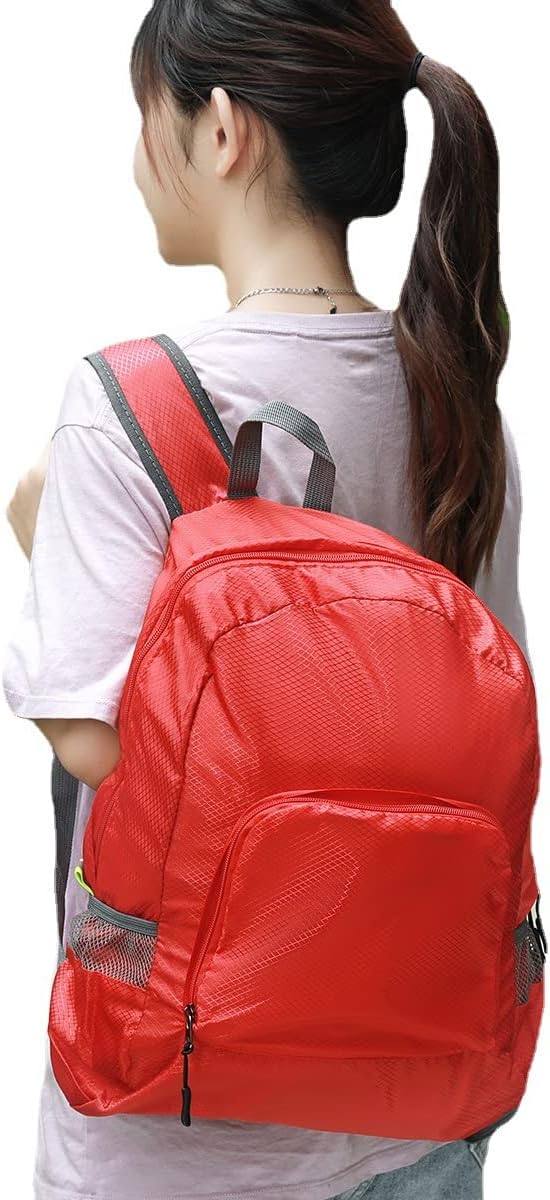 Lightweight foldaLmagic Lightweight Foldable 30L Backpack Outdoor Mountaineering Bag Travel Backpack Blue