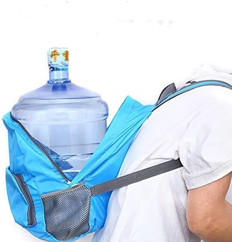 Lightweight foldaLmagic Lightweight Foldable 30L Backpack Outdoor Mountaineering Bag Travel Backpack Blue