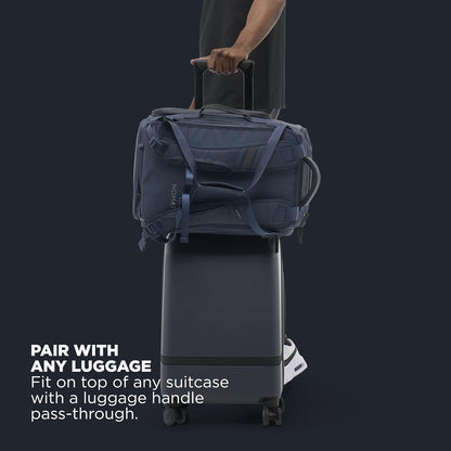 30L Travel Bag- Convertible Duffel/Backpack, Carry-on Size for Airplane Travel, Everyday Use Laptop Bag,TSA Compliant