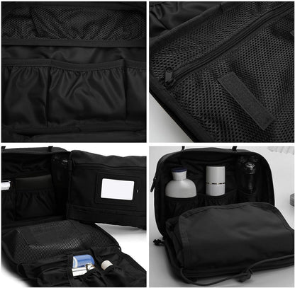 Toiletry Bag for Men Travel Toiletry Organizer Dopp Kit Organizer Toiletries Travel Bag Shaving Hygiene Bag Bathroom Hanging Men's Toiletry Bag for Short Trips Army Green