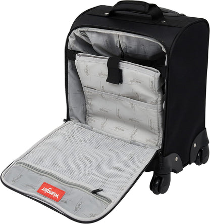 17" Underseat Spinner Carry-On Luggage, Mocha