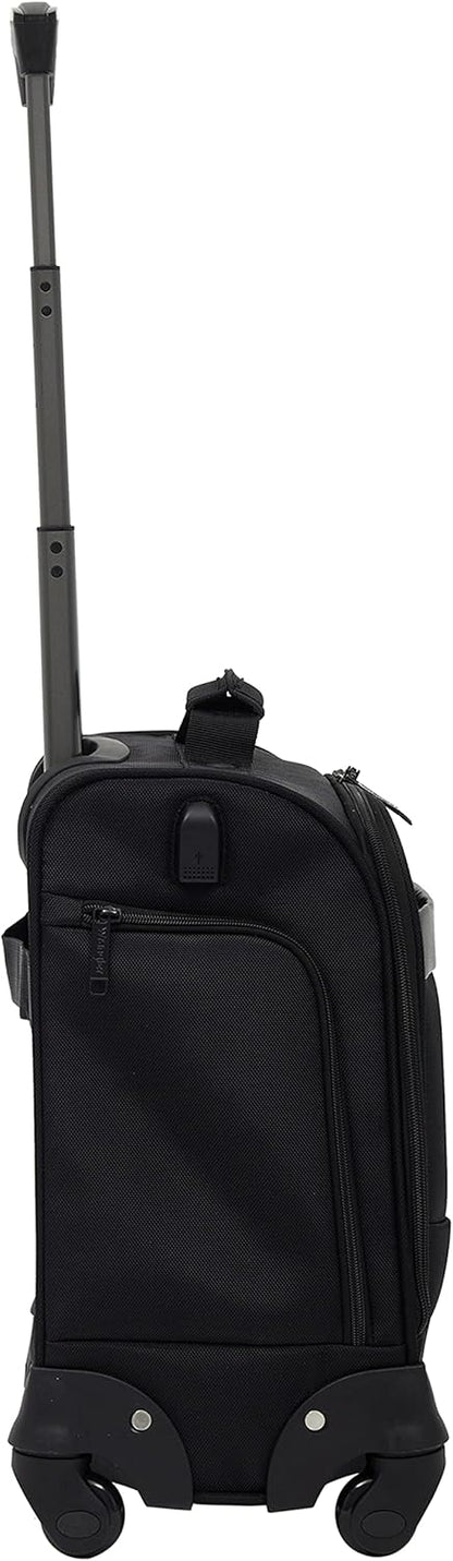17" Underseat Spinner Carry-On Luggage, Mocha