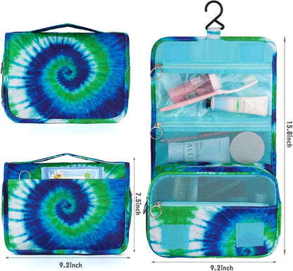 Purple Hanging Toiletry Bag for Girls, Travel Toiletry Bag for Teen Girls Cosmetic Makeup Waterproof Wash Bag Traveling Toiletries, Fluid