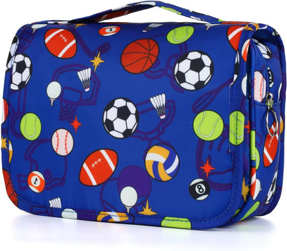 Purple Hanging Toiletry Bag for Girls, Travel Toiletry Bag for Teen Girls Cosmetic Makeup Waterproof Wash Bag Traveling Toiletries, Fluid