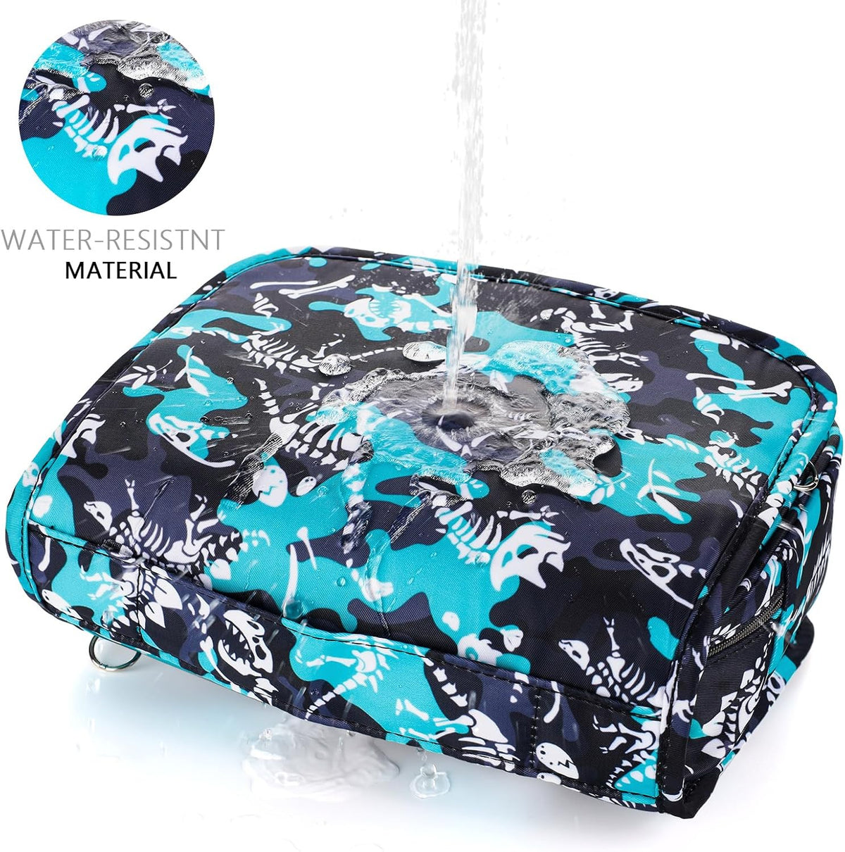 Purple Hanging Toiletry Bag for Girls, Travel Toiletry Bag for Teen Girls Cosmetic Makeup Waterproof Wash Bag Traveling Toiletries, Fluid