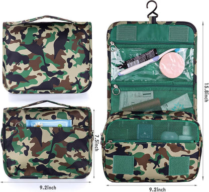 Purple Hanging Toiletry Bag for Girls, Travel Toiletry Bag for Teen Girls Cosmetic Makeup Waterproof Wash Bag Traveling Toiletries, Fluid