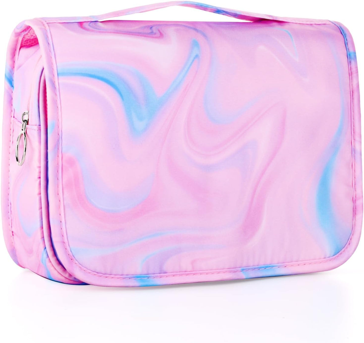 Purple Hanging Toiletry Bag for Girls, Travel Toiletry Bag for Teen Girls Cosmetic Makeup Waterproof Wash Bag Traveling Toiletries, Fluid