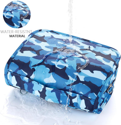 Purple Hanging Toiletry Bag for Girls, Travel Toiletry Bag for Teen Girls Cosmetic Makeup Waterproof Wash Bag Traveling Toiletries, Fluid
