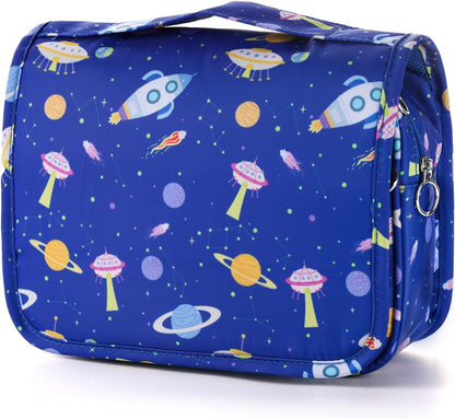 Purple Hanging Toiletry Bag for Girls, Travel Toiletry Bag for Teen Girls Cosmetic Makeup Waterproof Wash Bag Traveling Toiletries, Fluid