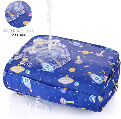 Purple Hanging Toiletry Bag for Girls, Travel Toiletry Bag for Teen Girls Cosmetic Makeup Waterproof Wash Bag Traveling Toiletries, Fluid