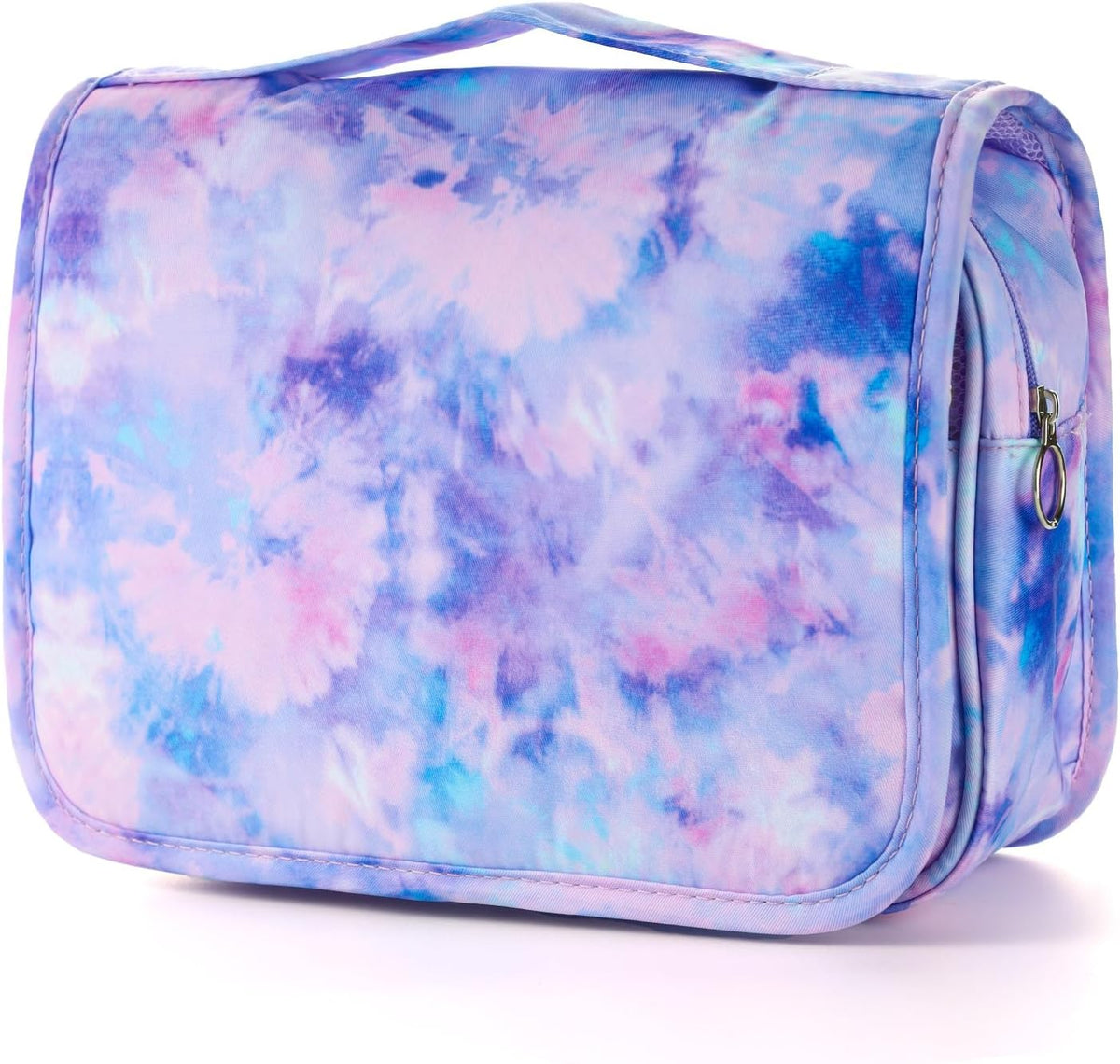 Purple Hanging Toiletry Bag for Girls, Travel Toiletry Bag for Teen Girls Cosmetic Makeup Waterproof Wash Bag Traveling Toiletries, Fluid